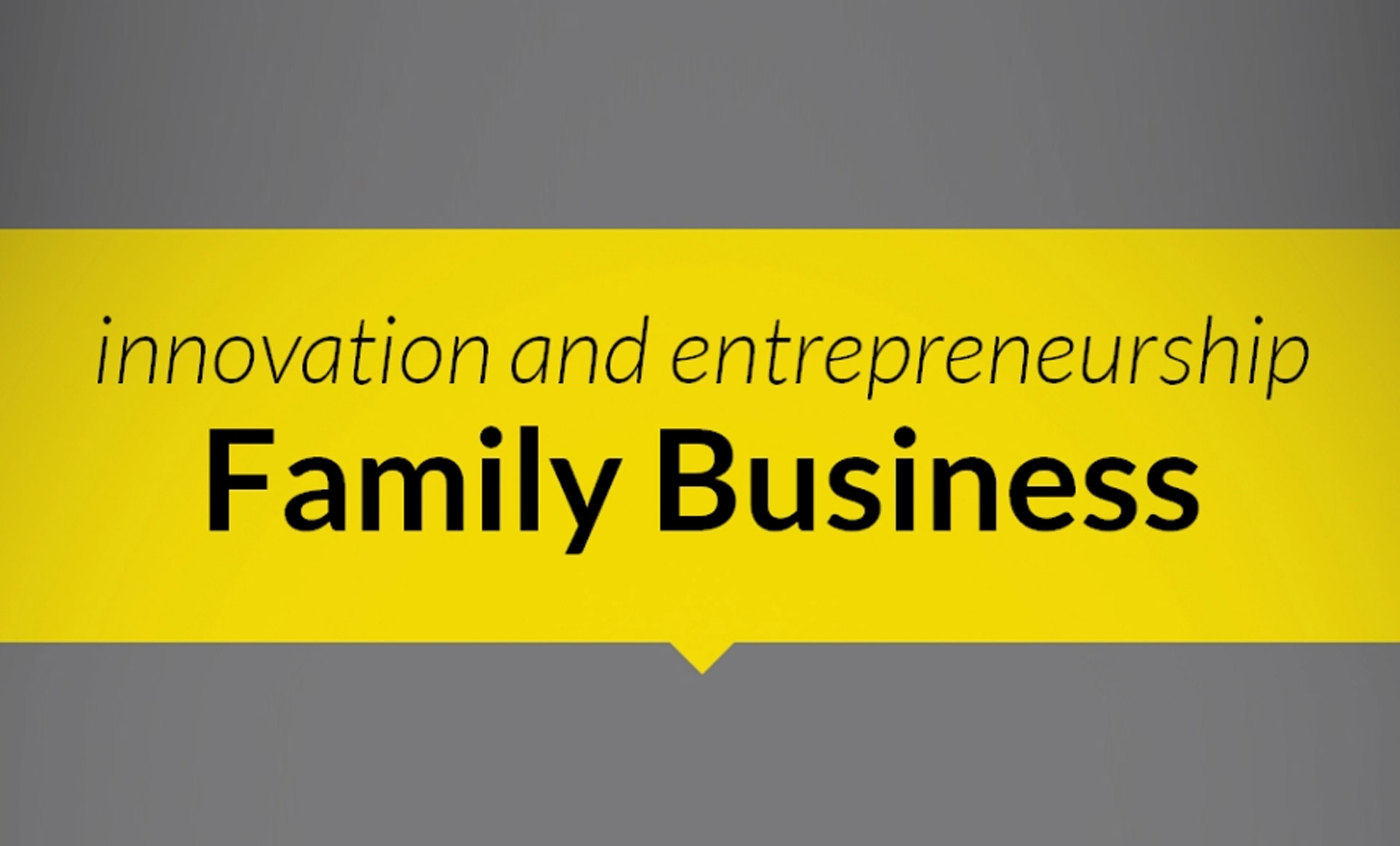 entrepreneurship and family business research paper